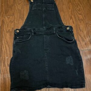 River Island Charcoal Denim Dress